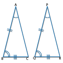 mcq question Conditions for triangle congruency
